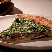 Tarta pod pierzynką z zielonej pietruszki wg Złośnicy