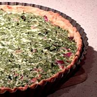 Tarta pod pierzynką z zielonej pietruszki wg Złośnicy