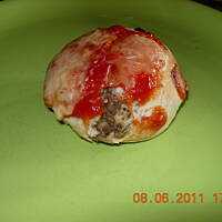 Bułeczki z pieczarkami