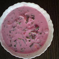 chłodnik z botwinki