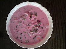 Fot. Kolorowa75, chłodnik z botwinki