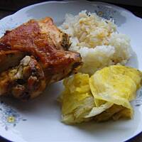 Soczysty kurczak pieczony w ćwiartkach dla początkujących