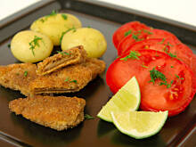 Fot. Wkn, Kotlety z boczniaków z ziołami