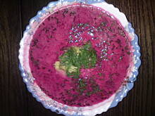 Fot. Kolorowa75, Barszcz czerwony z młodych warzyw