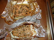 Fot. krzysztofina, Protal-łosoś pieczony w folii