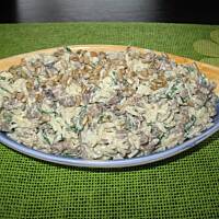 Sałatka z makaronu ryżowego