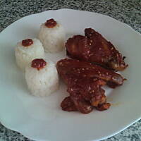 Skrzydełka w ketchupie