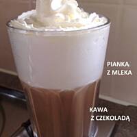Kawa (z czekolada) z Amaretto i pyszną pianką