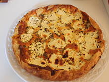 Fot. Kikoo1978, Tarta z cukini i koziego sera