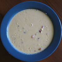 Kremowa zupa z kukurydzy - moja ulubiona