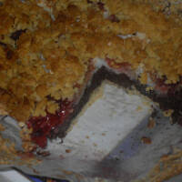 Ciasto  ucierane z truskawkami -  do kawy