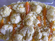 Fot. InkaMalinka, Pieczona rybka pod kalafiorową pierzynką