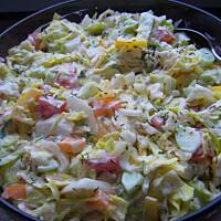 Surówka z sałaty lodowej