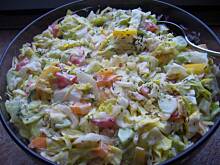 Fot. niebieska-różyczka, Surówka z sałaty lodowej