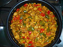 Fot. Olaczek1, Kurczak paprykowy z ryżem