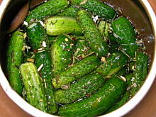 Fot. olusia23, Ogórki małosolne z beczułki