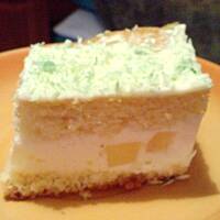 Biszkopt z pianką ananasową w dwóch wariantach