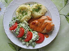 Fot. janeczka669, Grilowany filet z kurczka w ostrym sosie