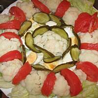 Sałatka do grilla z kalafiorem