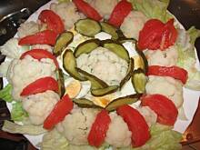 Fot. justyna71, Sałatka do grilla z kalafiorem