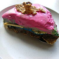 Tęczowo-owocowy krem dla dzieci