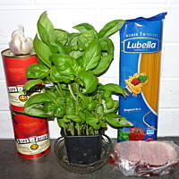 Spaghetti napoletana ale z szynką!