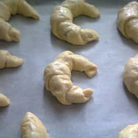 Rogaliki drożdżowe