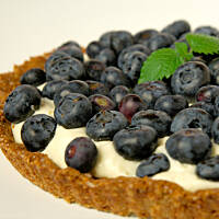 Tarta razowa z owocami lata