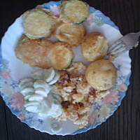 plastry z cukini w cieście naleśnikowym