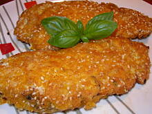 Fot. olusia23, Pierś z kurczaka kukurydziano-sezamowa