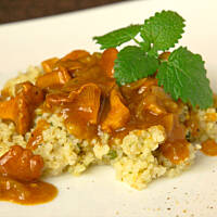 Sos z kurek do kaszy