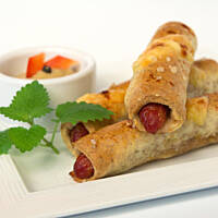 Kiełbaski w cieście