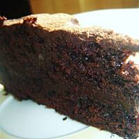 Potrójnie czekoladowy tort