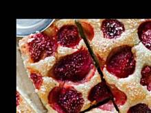 Fot. justys1920, Jogurtowe ciasto z truskawkami