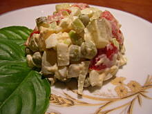 Fot. olusia23, Sałatka z jajek i ogórków