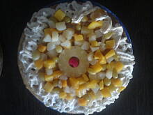 Fot. Kolorowa75, biszkopt z owocami