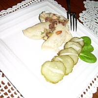 Dzyndzałki z hreczką i skrzeczkami