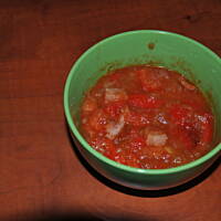 Leczo z cukini lub kabaczka.