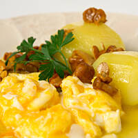 Jajecznica z lisiczką