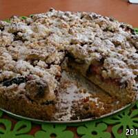 Kruche ciasto ze sliwkami i kruszonką