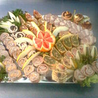 Roladki w cieście francuskim-zimny bufet cz.1