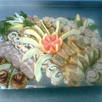 Roladki w cieście francuskim-zimny bufet cz.2