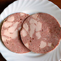 Szynkowa drobiowa parzona w szynkowarze własnej roboty