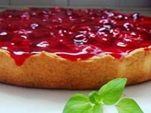 Fot. lukrem polane, Tarta jogurtowo-wiśniowa