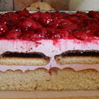 Lekkie ciasto z wiśniami