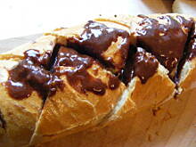 Fot. InkaMalinka, Na poprawę humoru- Chrupiąca bagietka z ciepłą czekoladą