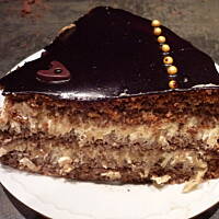 Tort orzechowy (lub makowy)