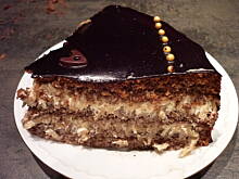 Fot. zammm, Tort orzechowy (lub makowy)