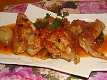 Fot. jorgos00, Kurczak w cebulce(kotopulo sztifado)