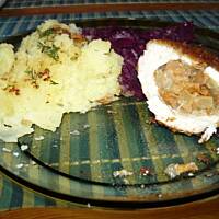 Piersi z nadzieniem kurkowym